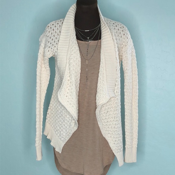 LOFT Sweaters - Ann Taylor Loft cream cardigan